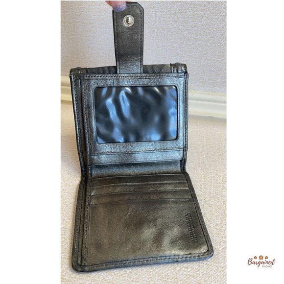 Authentic BURBERRY Shimmer Check Bifold Wallet - Picture 6 of 12
